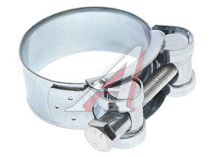 Изображение 1, 307GR040 Хомут силовой d=040-043 (42) оцинкованная сталь W1 KIT++
