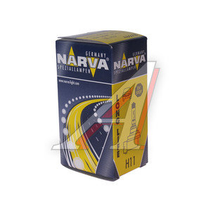 Изображение 4, 480783000 Лампа 12V H11 55W PGJ19-2 Long Life NARVA