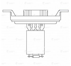 Изображение 4, LFR1850 Резистор VW Transporter T5 (03-) отопителя LUZAR