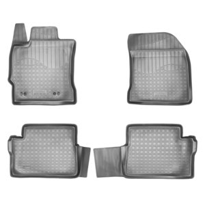 Изображение 1, NPA11-C88-030 Коврик салона TOYOTA Auris (13-) полиуретан черный (4 предм.) NORPLAST