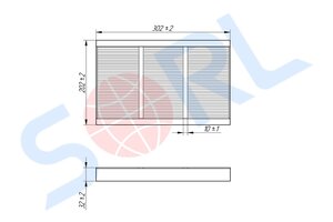 Изображение 2, RL1109AB45 Фильтр воздушный салона RENAULT VOLVO CASE SORL