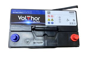Изображение 1, 6СТ95(0) 59518 D31 Аккумулятор VOLTHOR Ultra 95А/ч обратная полярность (Уценка)