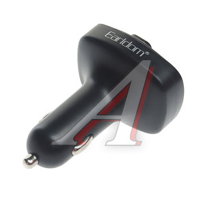 Изображение 2, ET-M71 black Устройство зарядное в прикуриватель с трансмиттером (bluetooth, hands free) EARLDOM