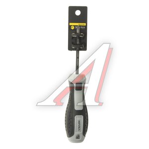 Изображение 1, ER-21075PH Отвертка крестовая PH 1.0х75мм магнитная (сталь S2) с держателем ЭВРИКА