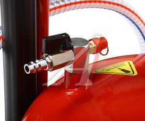 Изображение 6, GTE-T14103 Установка для замены масла 25л пневматическая GTE