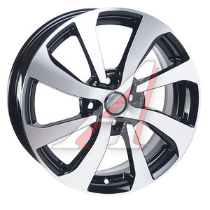 Изображение 1, K&K 4х100 ET50 D-60,1 Диск колесный литой LADA Largus Cross, Vesta R16 КС-893 АЧ