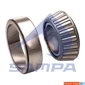 Изображение 1, 024.290 Подшипник ступицы MAN 6, 8-10 задней внутренний SAMPA