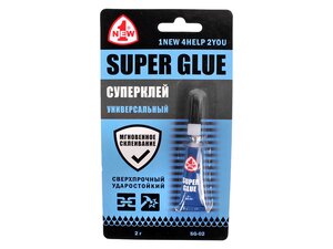 Изображение 2, SG-02 Клей универсальный этилцианакрилатый блистер 2г Супер 1NEW