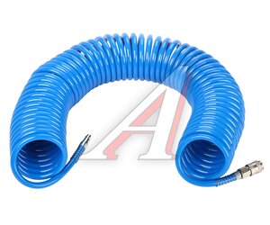 Изображение 1, LG-14024 Шланг компрессора 8х12мм 15м спиральный полиуретановый с быстроразъемами LIGE