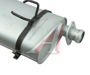 Изображение 4, 3302-1201010-10 Глушитель ГАЗ-3302, 2217, 3307 ЕВРО-3 усиленный (хомут/фланец) ЮТАС