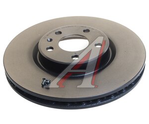 Изображение 2, 09B82211 Диск тормозной AUDI A4 (07-15) передний (1шт.) BREMBO