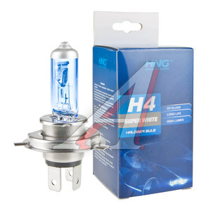 Изображение 3, 12443SW Лампа 12V H4 60/55W P43t Super White HNG