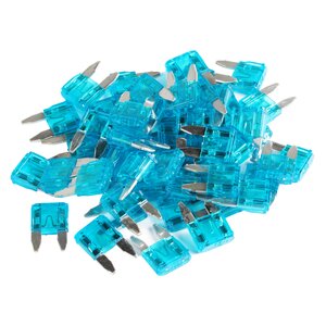 Изображение 2, AFU-M-15 Предохранитель 15A флажковый MINI комплект (50шт.) AIRLINE