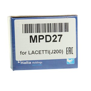 Изображение 3, MPD27 Колодки тормозные CHEVROLET Lacetti (07-) задние (4шт.) MANDO