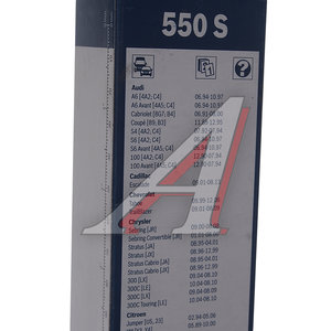 Изображение 6, 3397118421 Щетка стеклоочистителя 550/500мм комплект Twin BOSCH