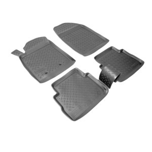 Изображение 1, NPL-Po-63-81 Коврик салона OPEL Vectra C (02-) полиуретан 4шт. NORPLAST