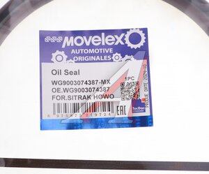 Изображение 3, WG9003074387-MX Сальник SITRAK HOWO ступицы передней (140х160х11мм) MOVELEX