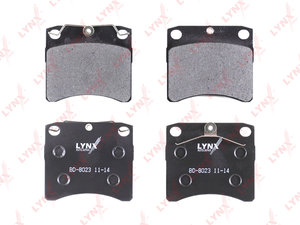 Изображение 2, BD8023 Колодки тормозные VW Transporter (90-) передние (4шт.) LYNX