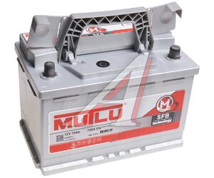 Изображение 2, 6СТ75(0) SMF 57512 Аккумулятор MUTLU SFB 75А/ч обратная полярность SMF 57512