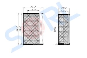 Изображение 7, RL1109AC37 Элемент фильтрующий КАМАЗ воздушный ЕВРО-3 SORL