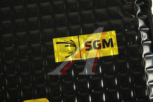 Изображение 3, SGM.AMA.4.04X025 Шумоизоляция,  вибропоглощение АлюМаст Альфа 4 (М4Ф) (0.4х0.25м) толщина 4мм New series SGM