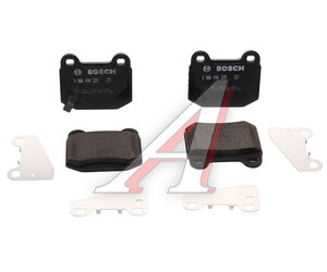 Изображение 2, 0986494229 Колодки тормозные MITSUBISHI Lancer (00-07) задние (4шт.) BOSCH