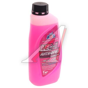 Изображение 1, AGA318LL Антифриз розовый -50C 1кг Antifreeze LEC-II AGA