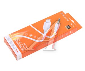 Изображение 3, BL18 белый Кабель jack 3.5-iPhone (5-) 1м BOROFONE