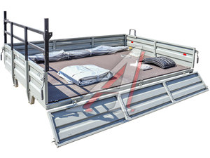 Изображение 5, A21R23-8500010-20 Платформа ГАЗ-3302, ГАЗель Next с бортами, тентом, дугами комплект (стальные борта)