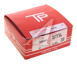 Изображение 3, 33991050 Кольца поршневые MITSUBISHI Lancer 10 STD комплект TP