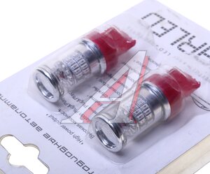 Изображение 2, 157868 Лампа светодиодная 12/24V W21W красная (2шт.)