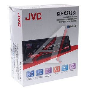 Изображение 4, KD-X272BT Магнитола автомобильная 1DIN JVC