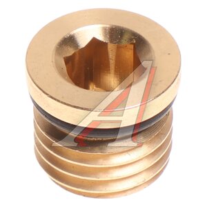 Изображение 1, 467.03.06.000 Заглушка фитинга М12х1.5 латунь TISCON