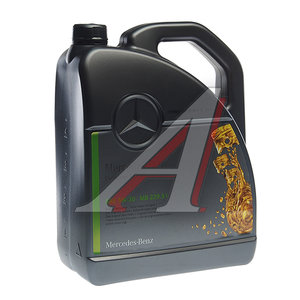 Изображение 1, A000989690613ABDE Масло моторное MERCEDES 5W30 синт.5л (спецификация 229.51) OE