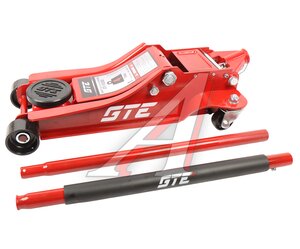 Изображение 2, GTE-TH33501 Домкрат подкатной 4т 112-505мм двухпоршневой GTE