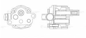 Изображение 3, LOP0305 Насос масляный ГАЗ-53 LUZAR
