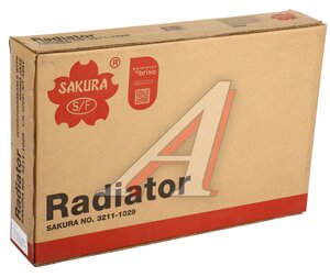 Изображение 5, 32111029 Радиатор HONDA Jazz (05-) охлаждения двигателя SAKURA