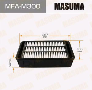 Изображение 2, MFA-M300 Фильтр воздушный MITSUBISHI Lancer 10 MASUMA