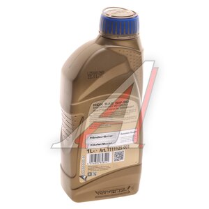 Изображение 2, 4014835858541 Масло моторное HDX 5W30 синт.1л RAVENOL