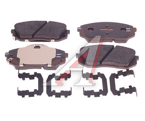 Изображение 1, 58101-2YA50 Колодки тормозные HYUNDAI ix35 (11-) передние (4шт.) OE