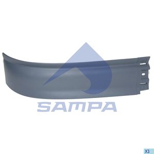Изображение 2, 18100325 Спойлер бампера MERCEDES Actros левая часть SAMPA