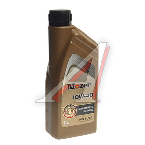 Изображение 1, 4602606 Масло моторное SM/CF 10W40 п/синт.1л MOZER