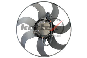 Изображение 1, KFD086 Вентилятор SKODA Rapid (12-) охлаждения радиатора KORTEX