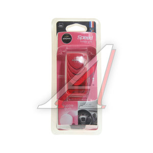 Изображение 1, 92717 Ароматизатор на дефлектор жидкостный (bubble gum) "Speed" AROMA CAR