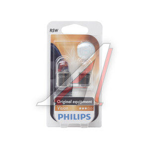 Изображение 2, 12821B2 Лампа 12V R5W BA15s блистер (2шт.) PHILIPS