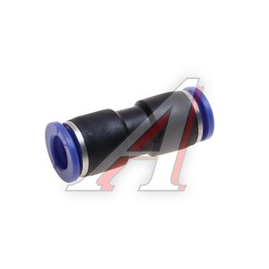 Изображение 1, 4.90425/P Соединитель трубки ПВХ, полиамид d=8мм прямой DT