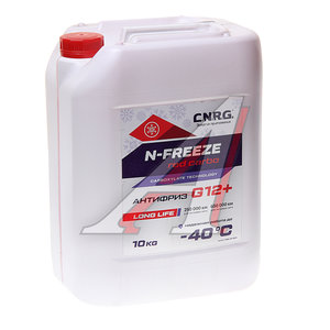 Изображение 1, CNRG-167-0010 Антифриз красный -40C 10кг G12+ N-Freeze Carbo CNRG