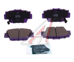 Изображение 2, PN8307 Колодки тормозные HONDA MR-V (05-) задние (4шт.) NIBK