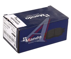 Изображение 5, MBF016028 Колодки тормозные SUBARU Legacy (15-), Outback (15-) задние (4шт.) MANDO