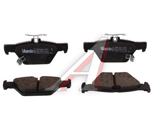 Изображение 1, MBF016028 Колодки тормозные SUBARU Legacy (15-), Outback (15-) задние (4шт.) MANDO